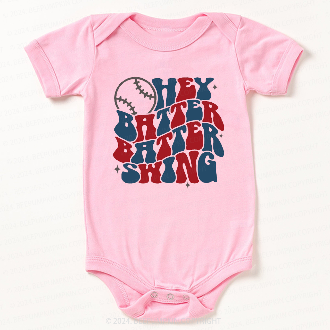 Sports Hey Batter Batter Swing Bodysuit For Baby 