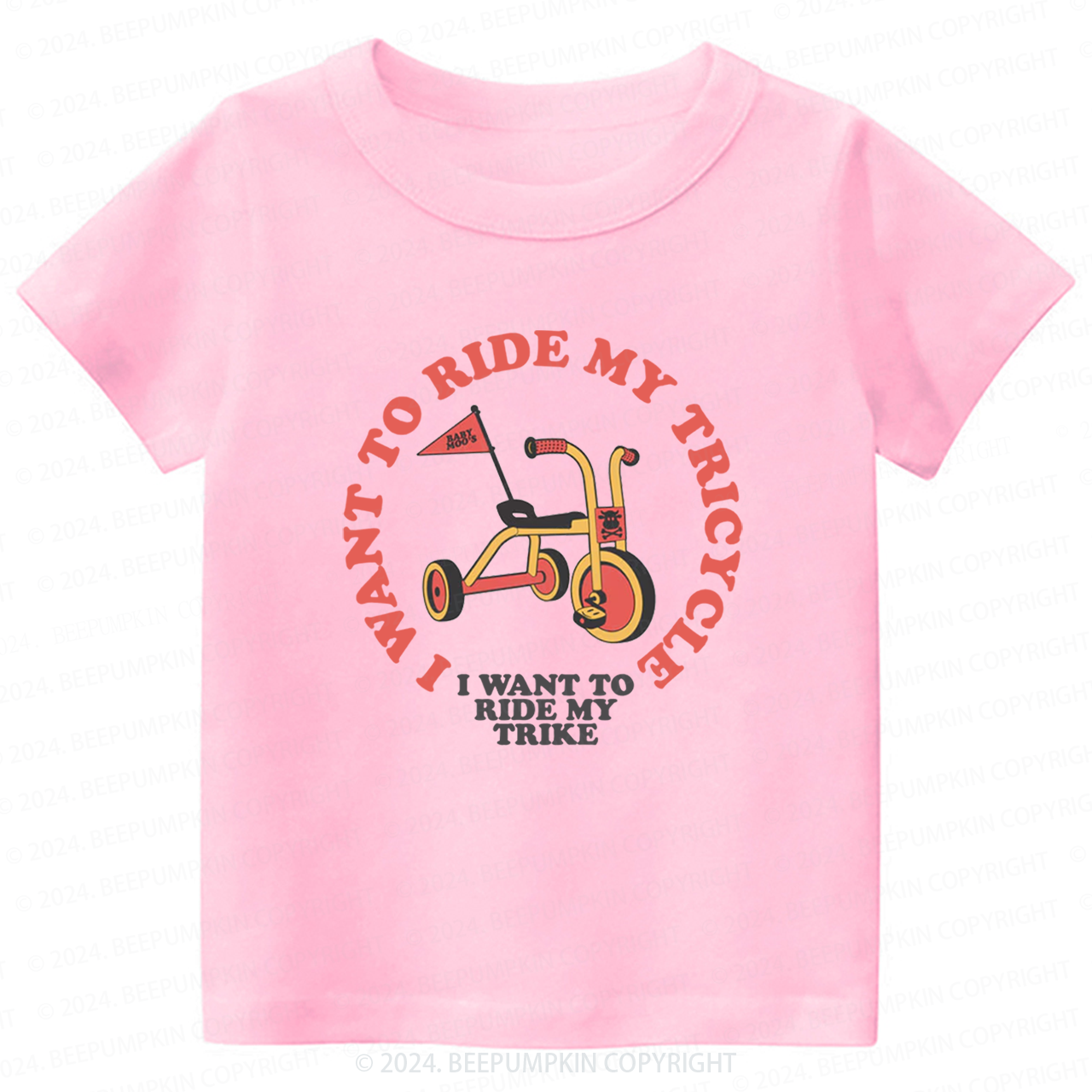 Queen Ride My Trike Toddler&Kids Tees 8