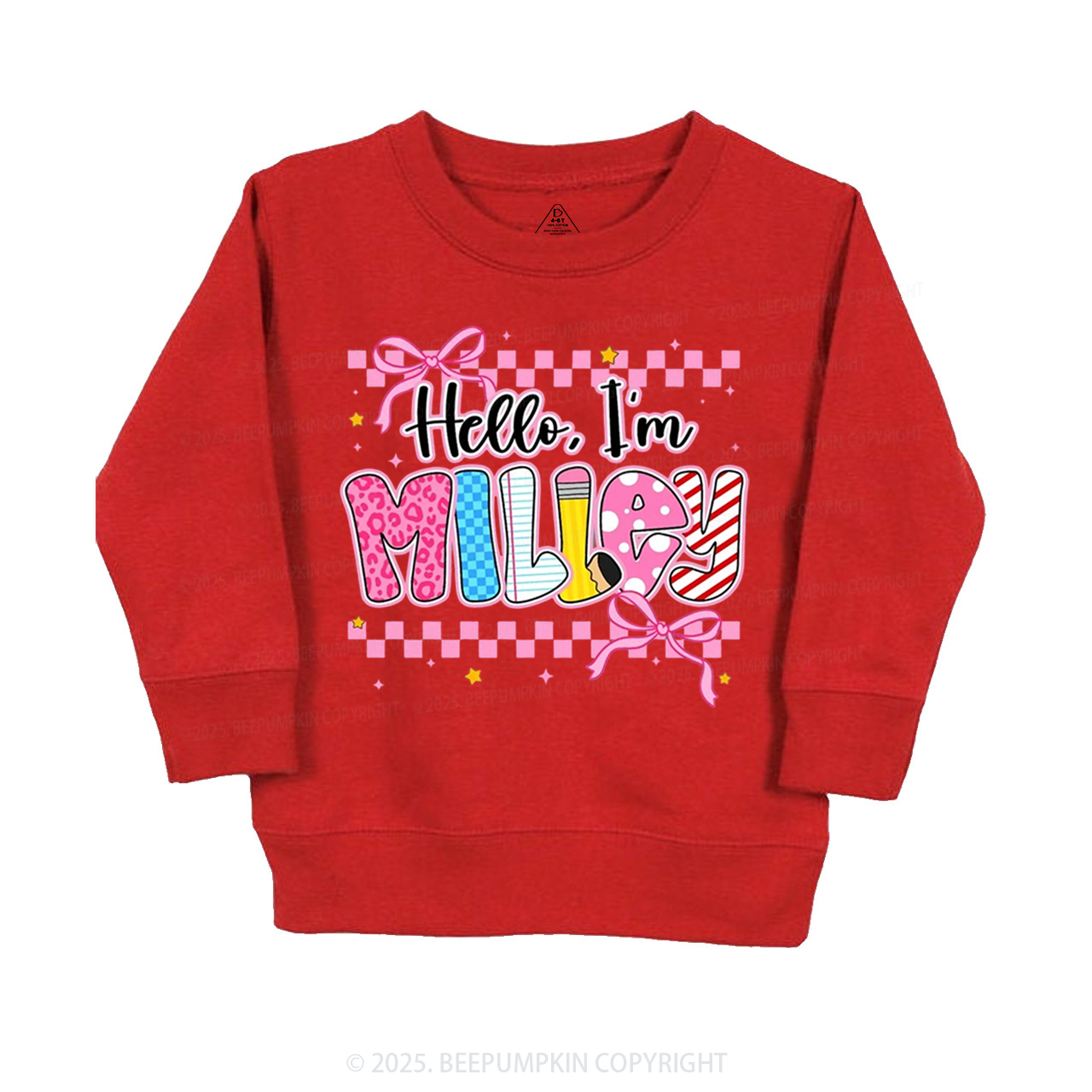 Personalized Sweet & Sassy Kid's Sweatshirt
