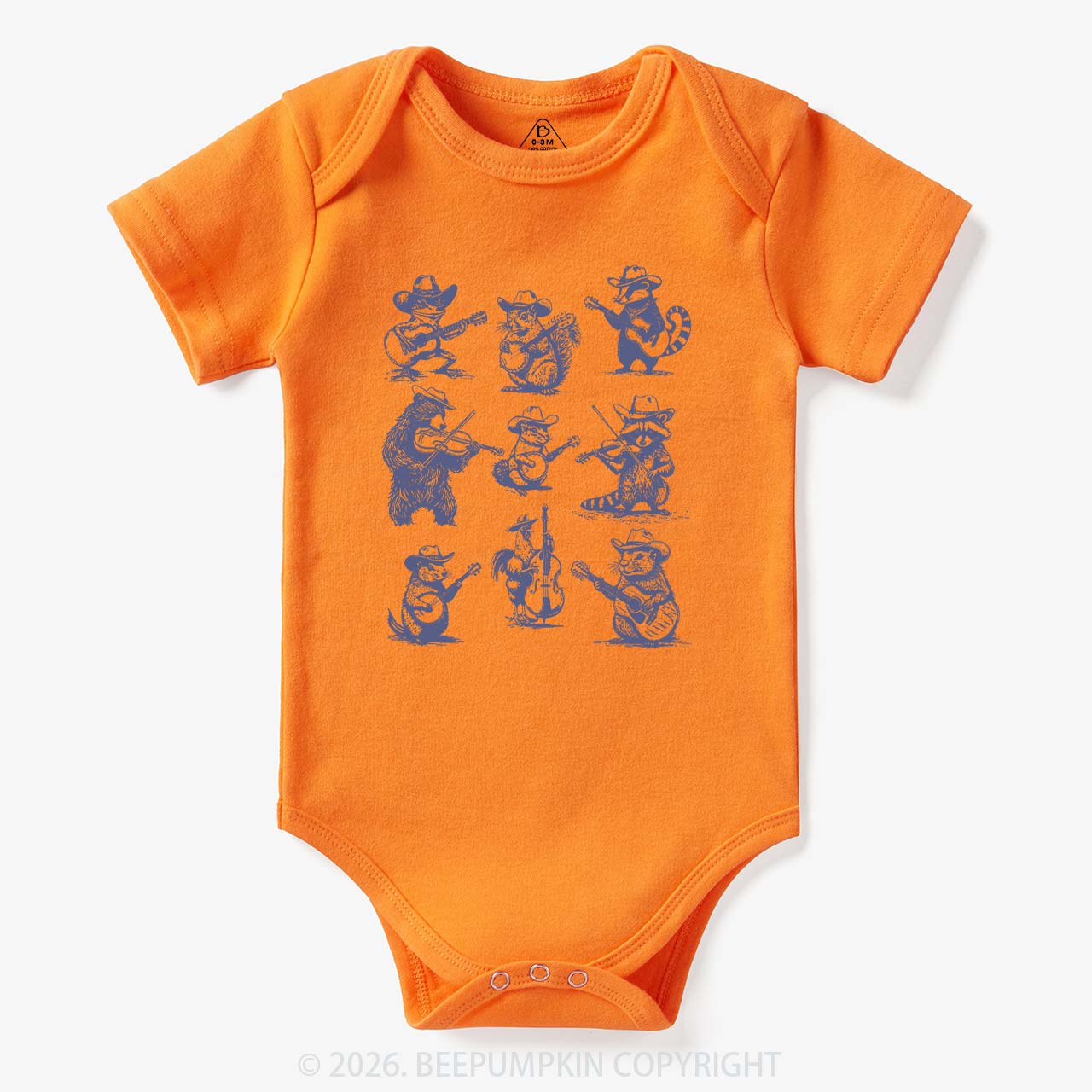 Animal Musicians Bodysuit
