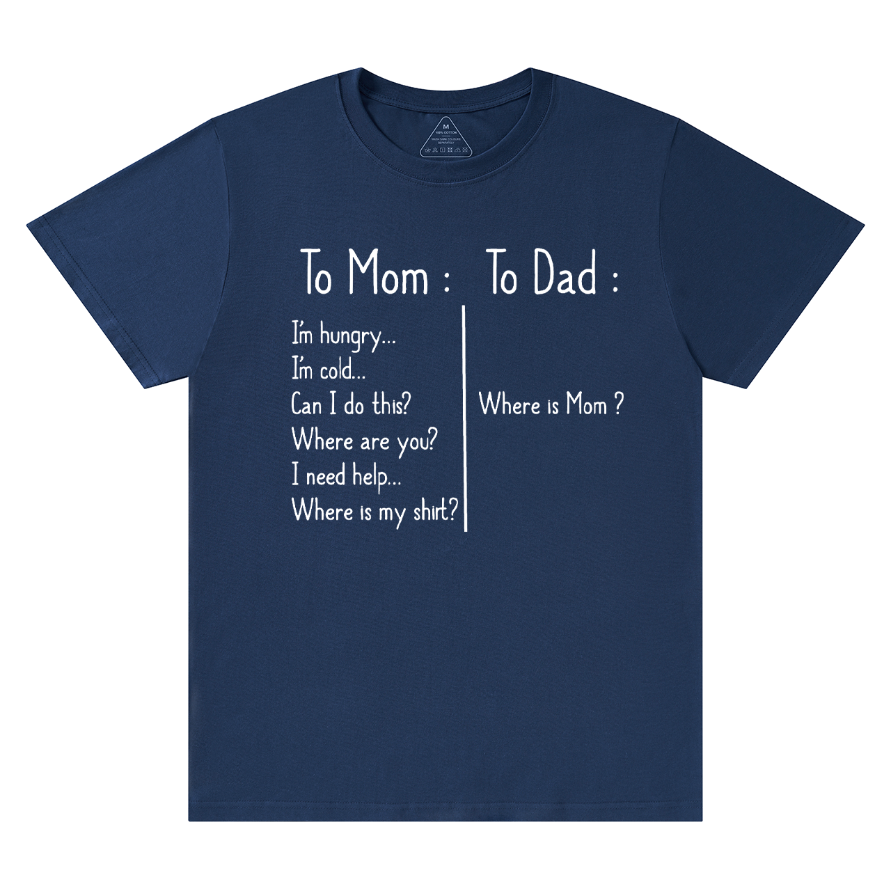 To Mom To Dad Mama T-Shirts