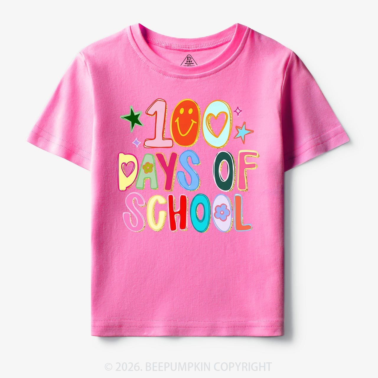 Color Pop 100 Days Brighter Toddler&Kid's Tees