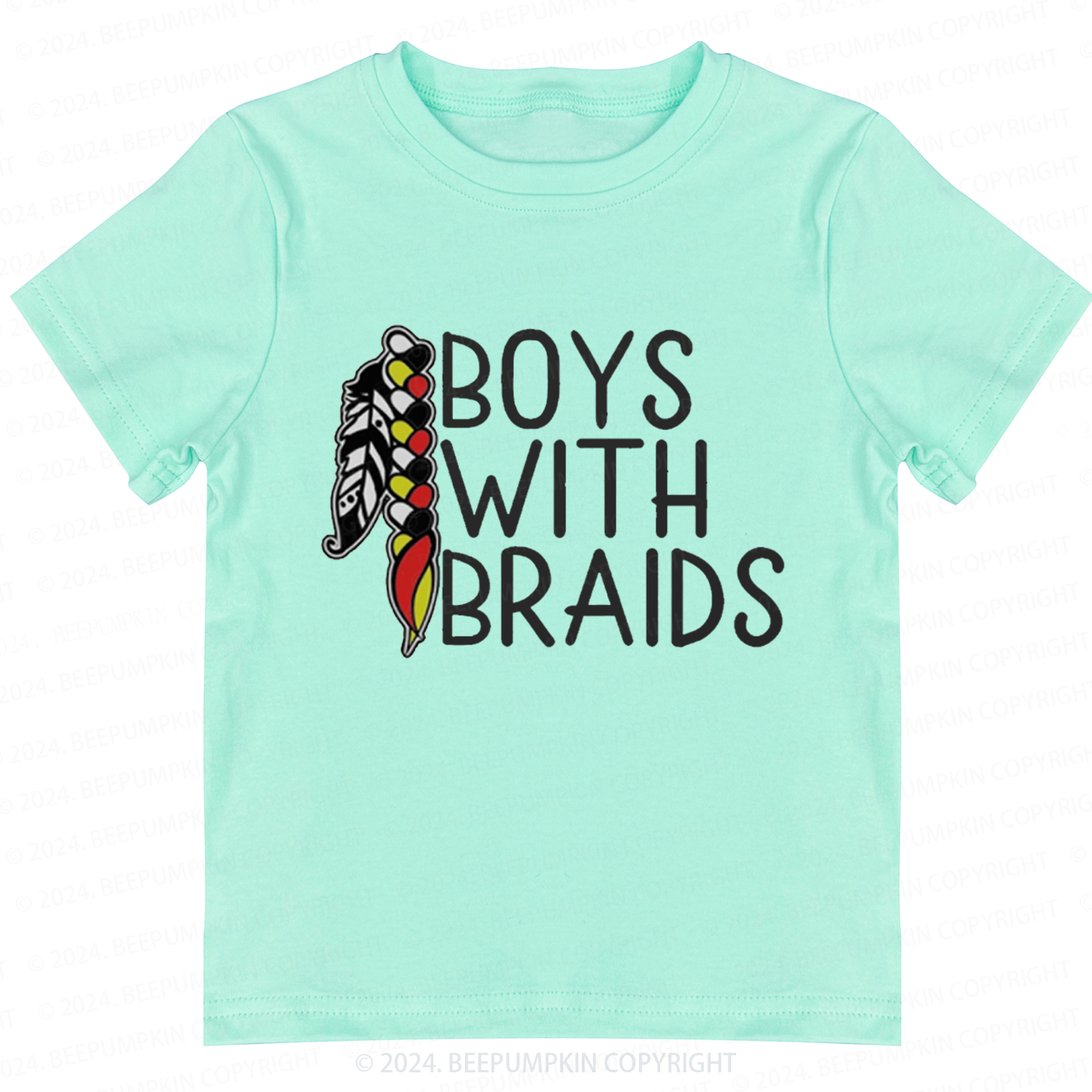 Boys With Braids Toddler&Kids Tees 7