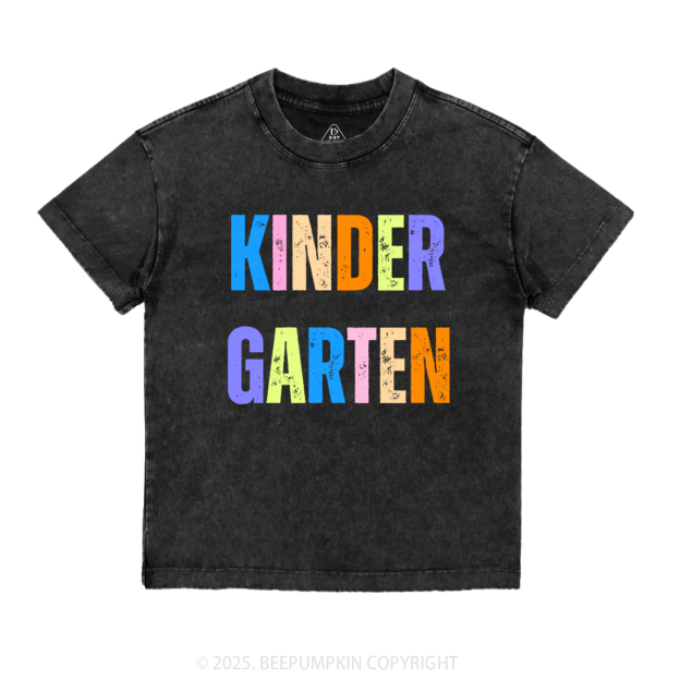 Personalized Neon Sublimation Toddler&Kids Washed Tees