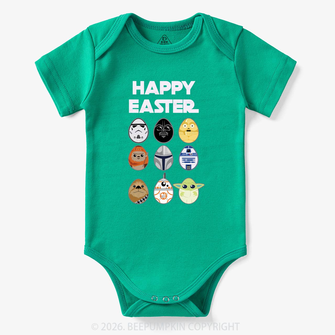 Easter Funny Trooper Eggpire Bodysuit