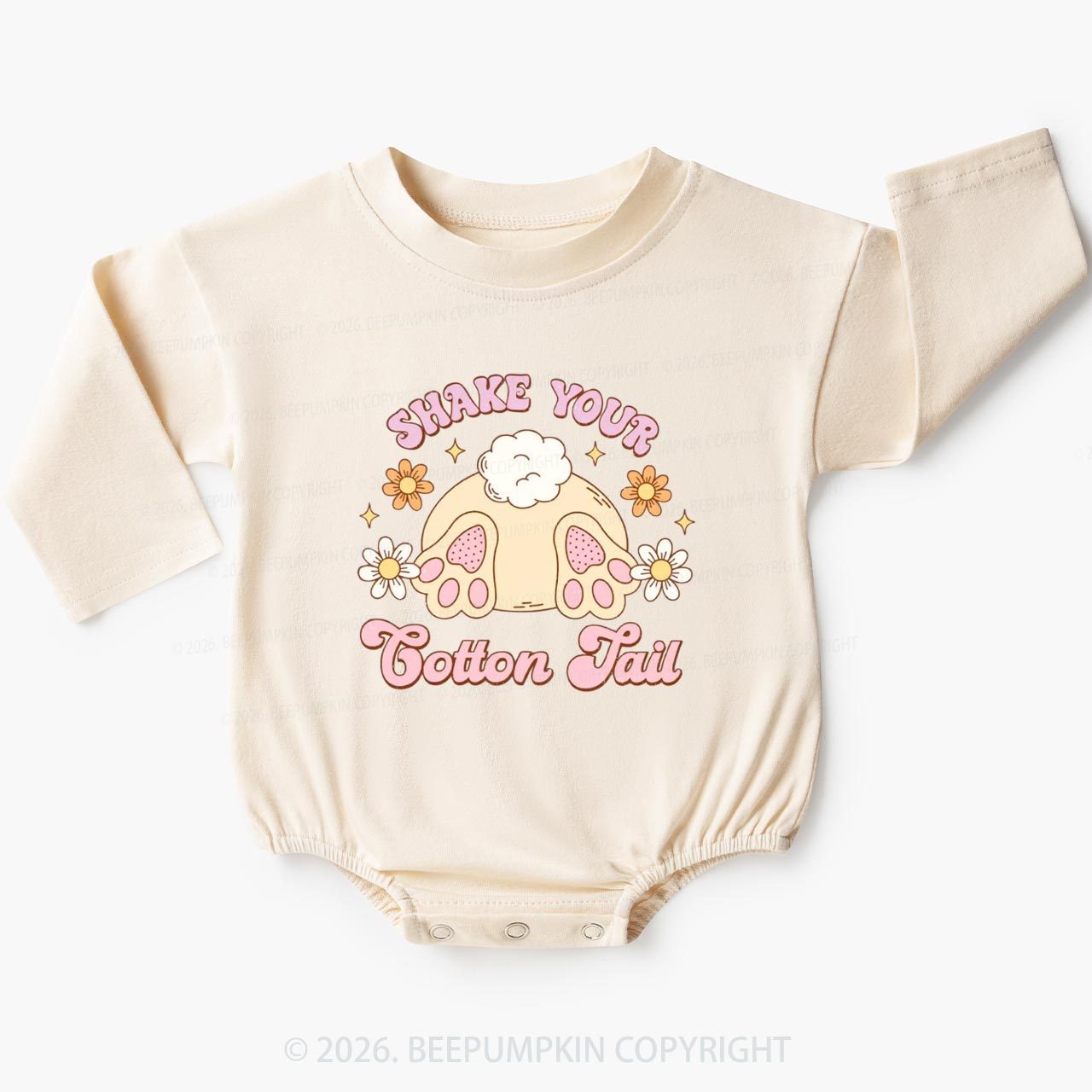 Shake Your Cotton Tail Baby Bubble Romper