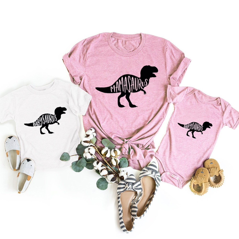 Mamasaurus Babysaurus Mom&Me Shirt