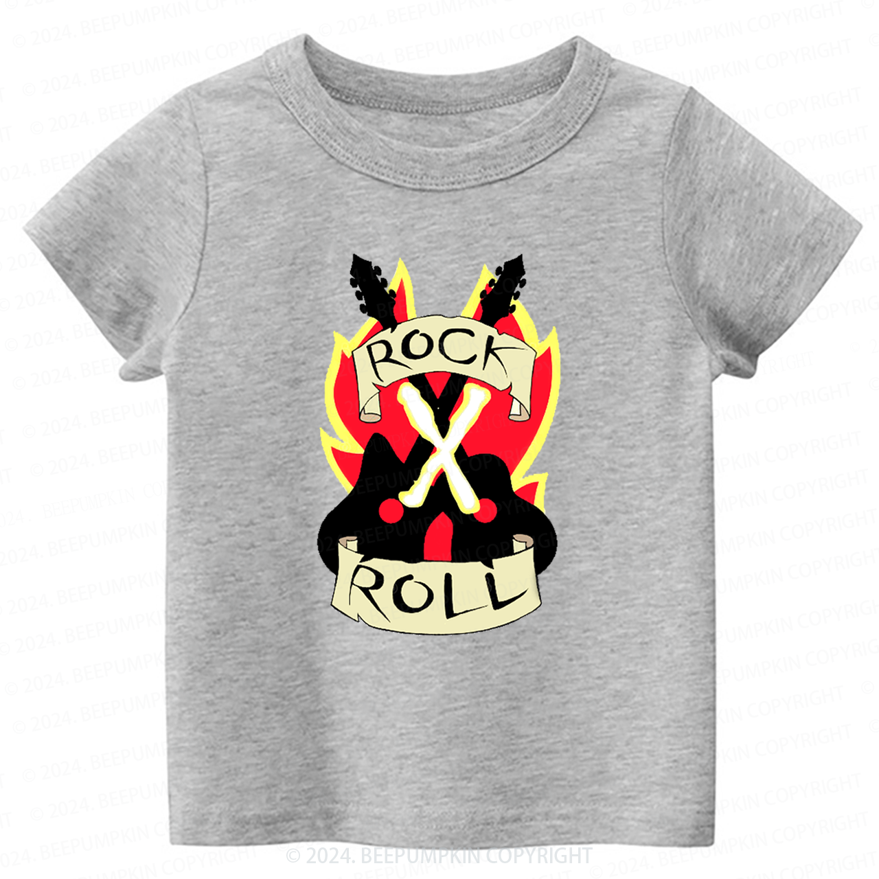 Rock n Roll Toddler&Kids Tees 8