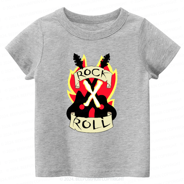 Rock n Roll Toddler&Kids Tees 8
