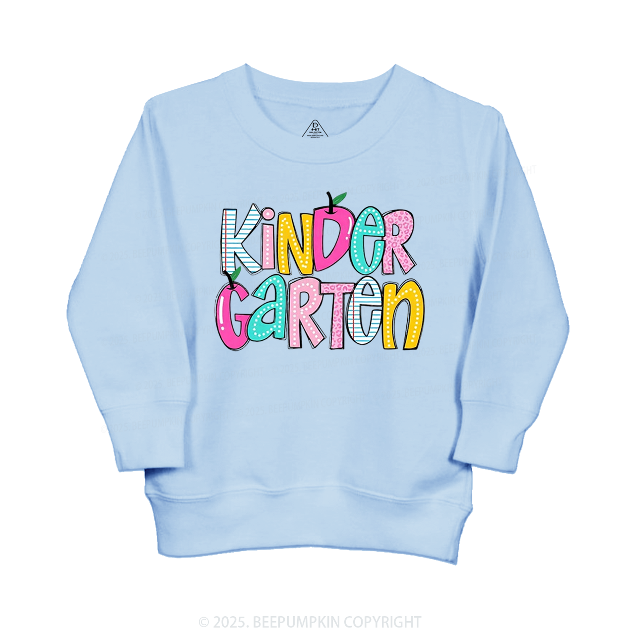 Personalized Colorful Grades Kid's Sweatshirt