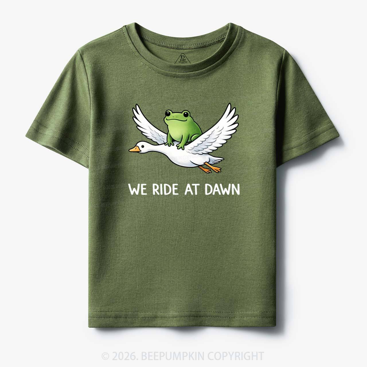 We Ride at Dawn Toddler&Kid's Tees
