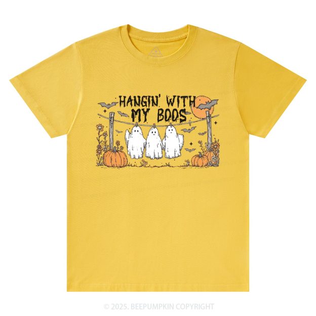 Hangin’ With My Boos T-Shirts Beepumpkin