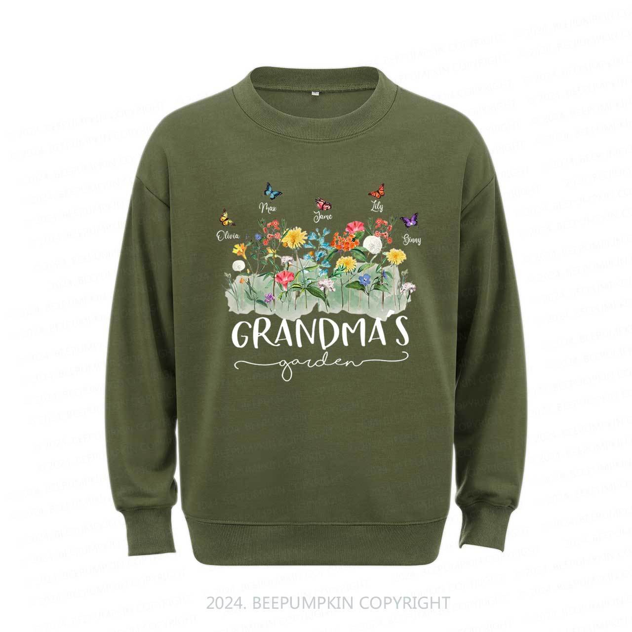 Personalized Birth Flowers Shirt With Kids Names Sweatshirt