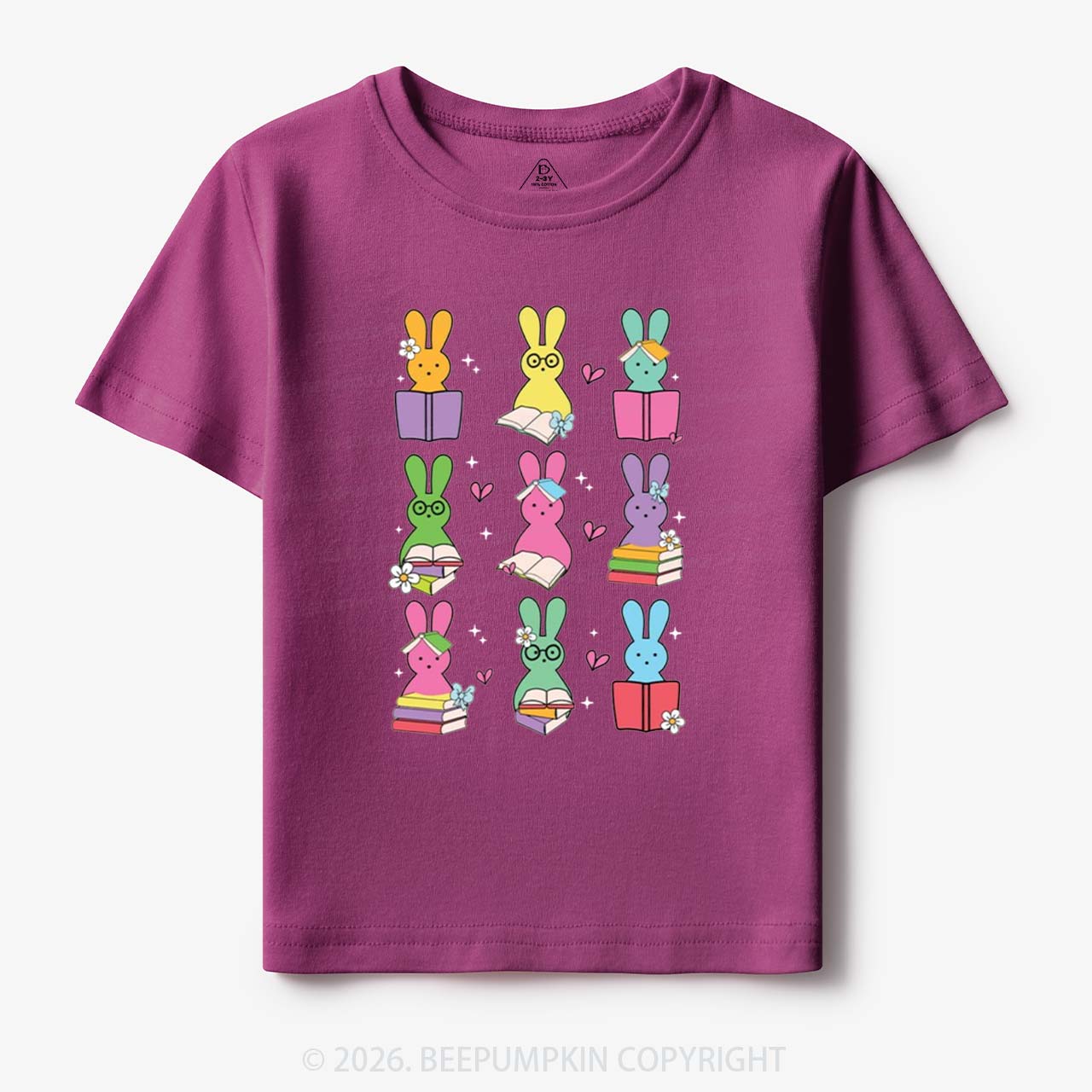 Book Lover Easter Bunnies Toddler&Kid's Tees