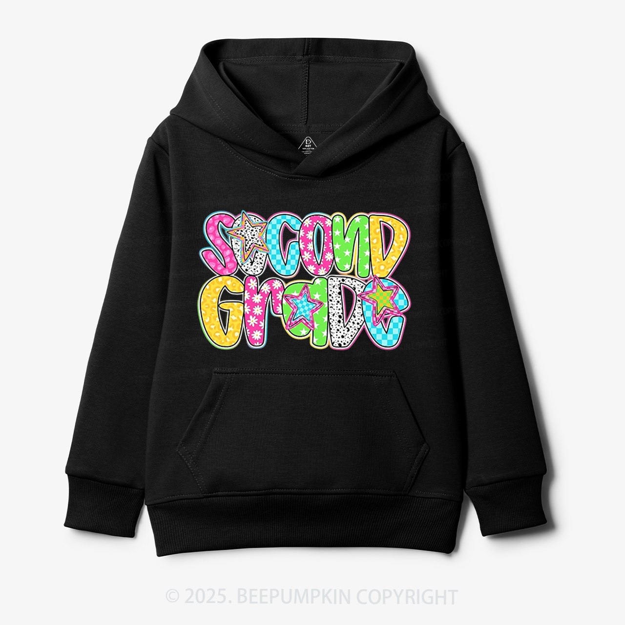 Personalized Grade Glow Up Kid's Hoodies Beepumpkin