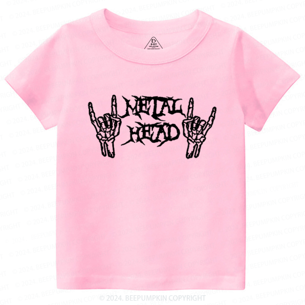 Metal Head Heavy Metal Toddler&Kids Tees 8