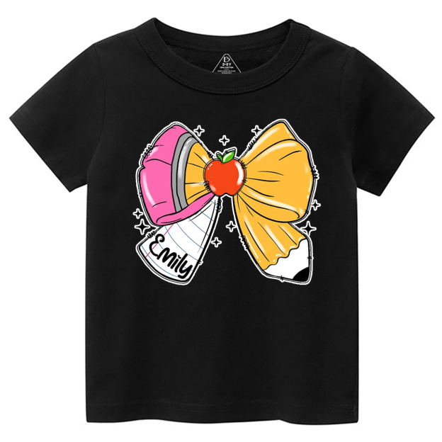 Personalized Pencil Name Toddler&Kid's Tees Beepumpkin 
