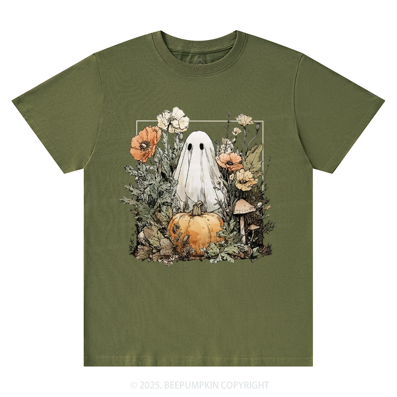 Halloween Fall Ghost T-Shirts Beepumpkin