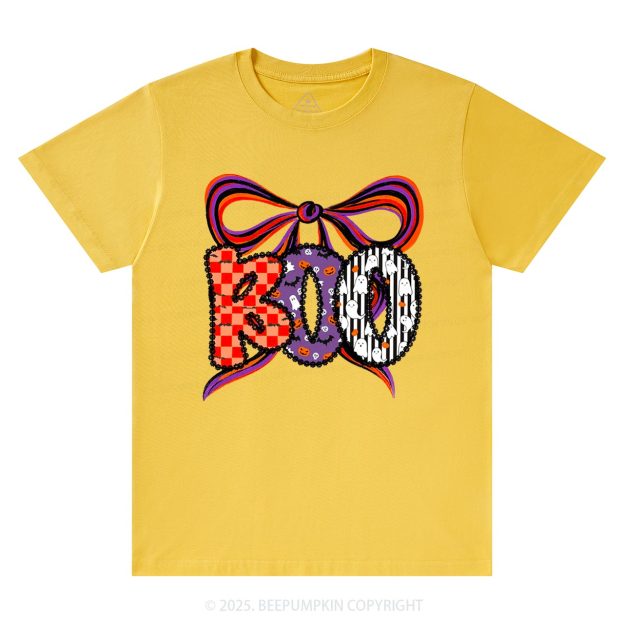 Boo Halloween Coquette T-Shirts Beepumpkin