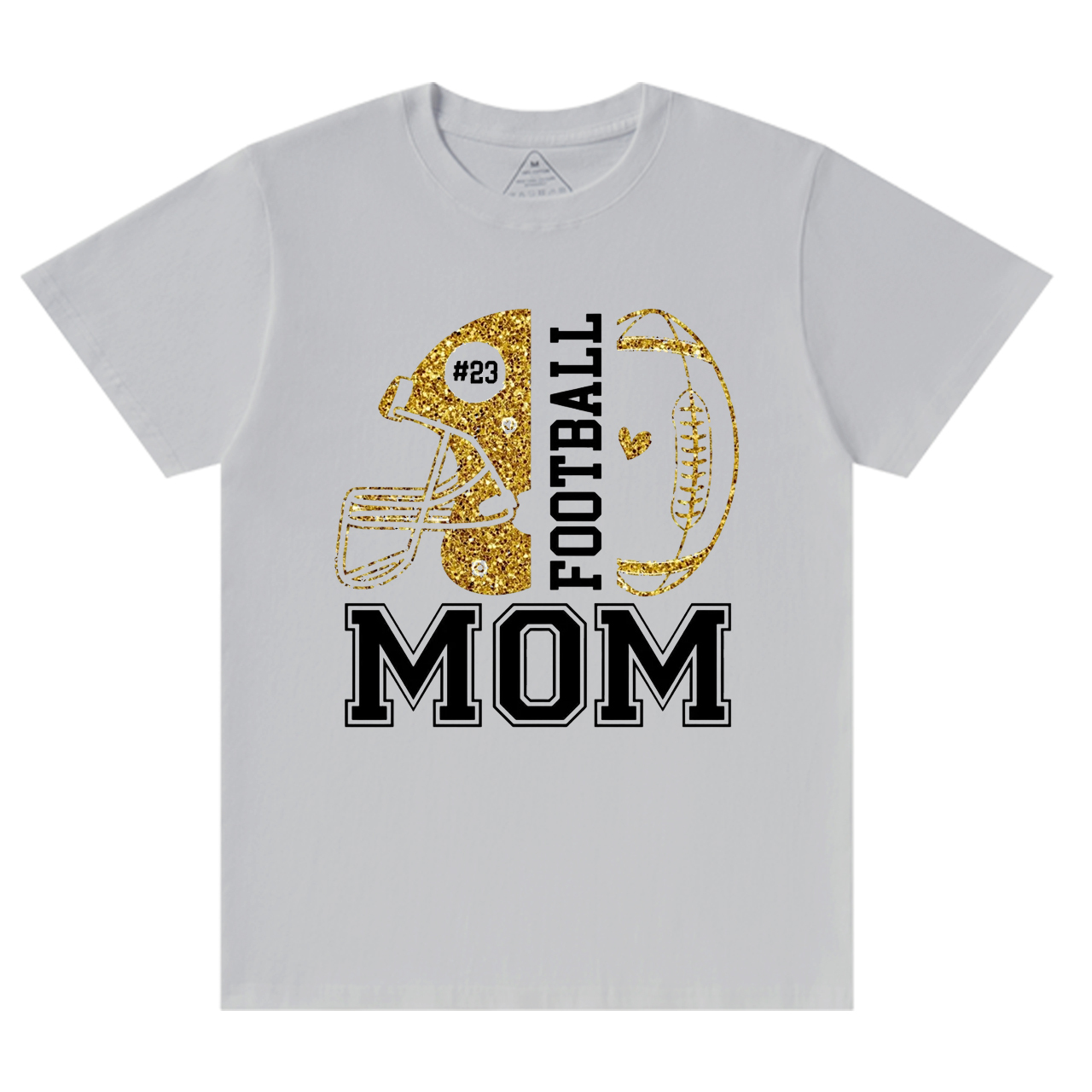 Personalized Football Mom T-Shirts Beepumpkin