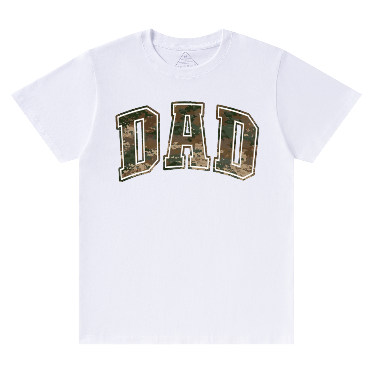 Camouflage Dad T-shirt