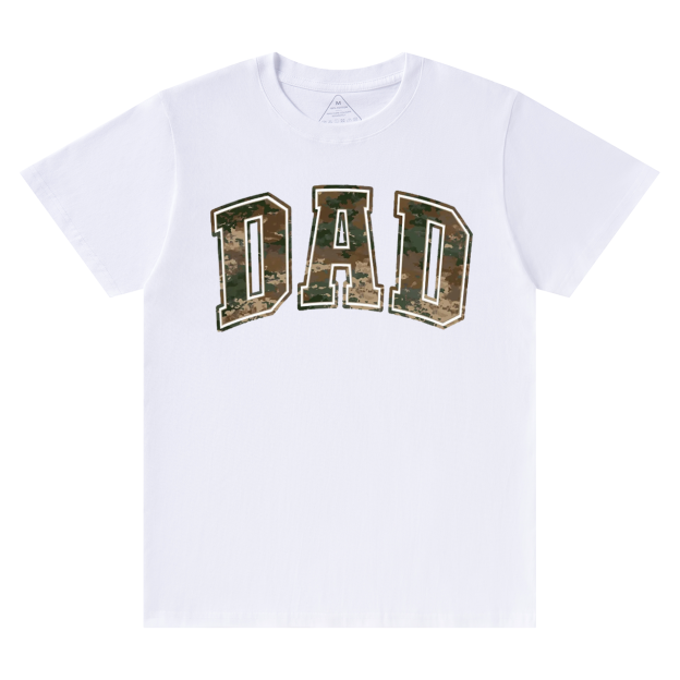 Camouflage Dad T-shirt