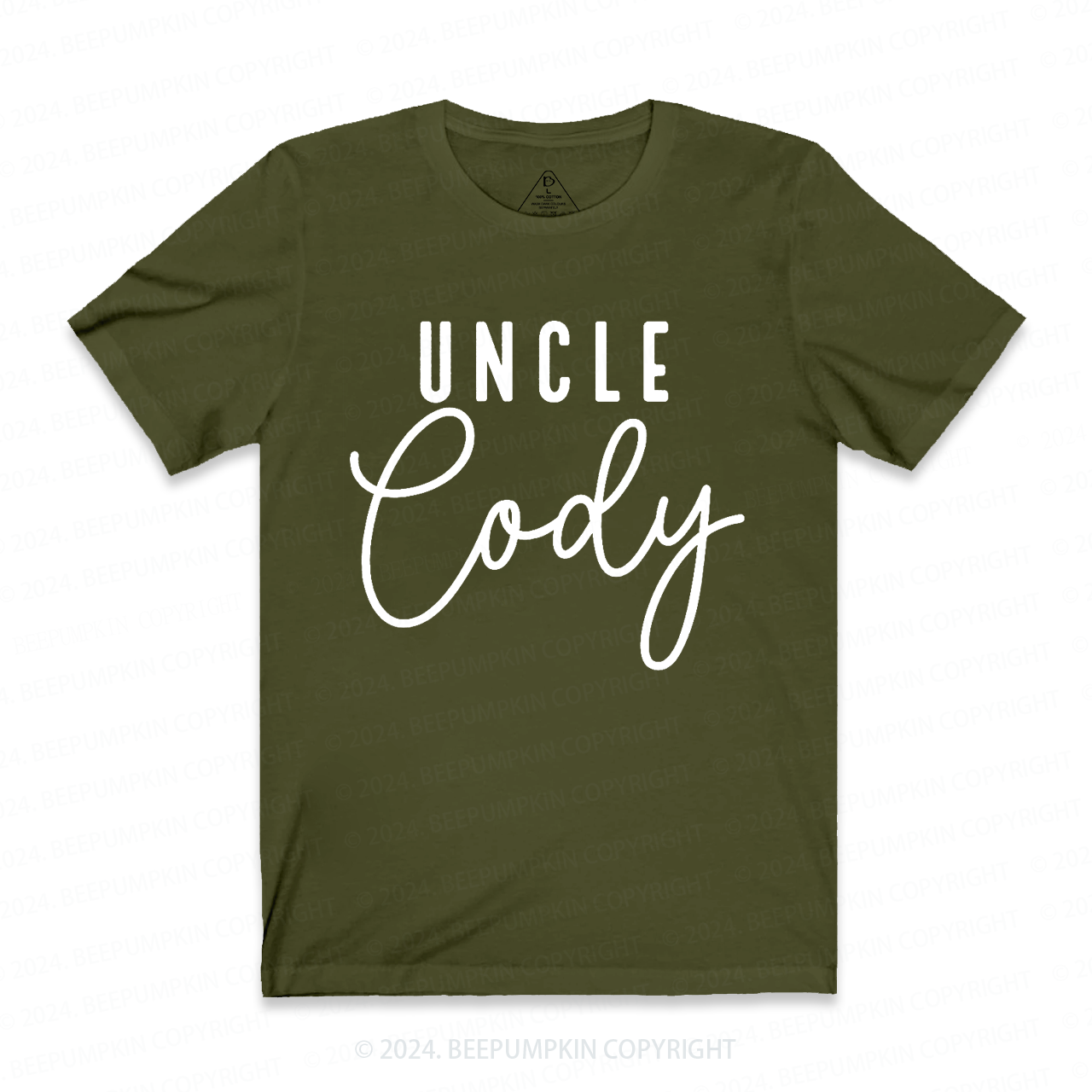  Personalized Uncle Name T-shirt