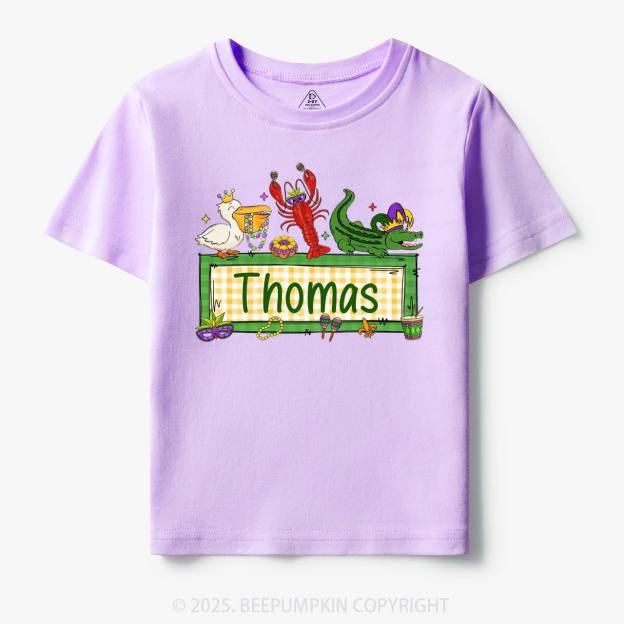 Personalized Tiny Parade Nameset Toddler&Kid's Tees Beepumpkin
