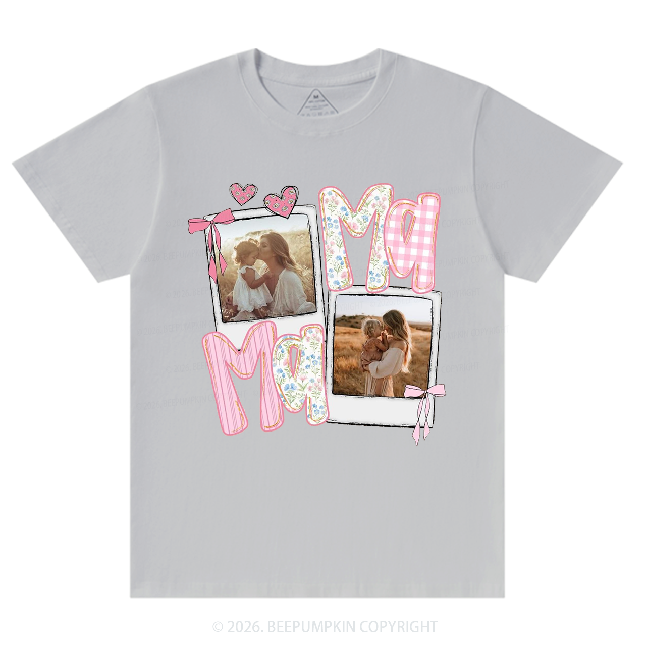 Personalized Photo Gift Shirt For Mom