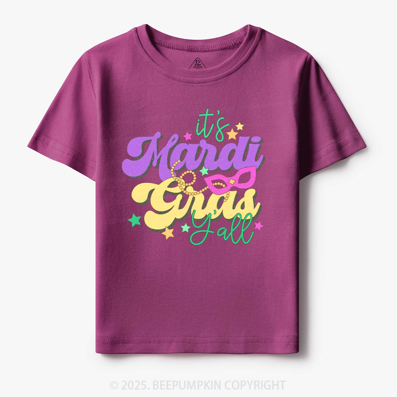 It's Mardi Gras Y'all Toddler&Kid's Tees Beepumpkin
