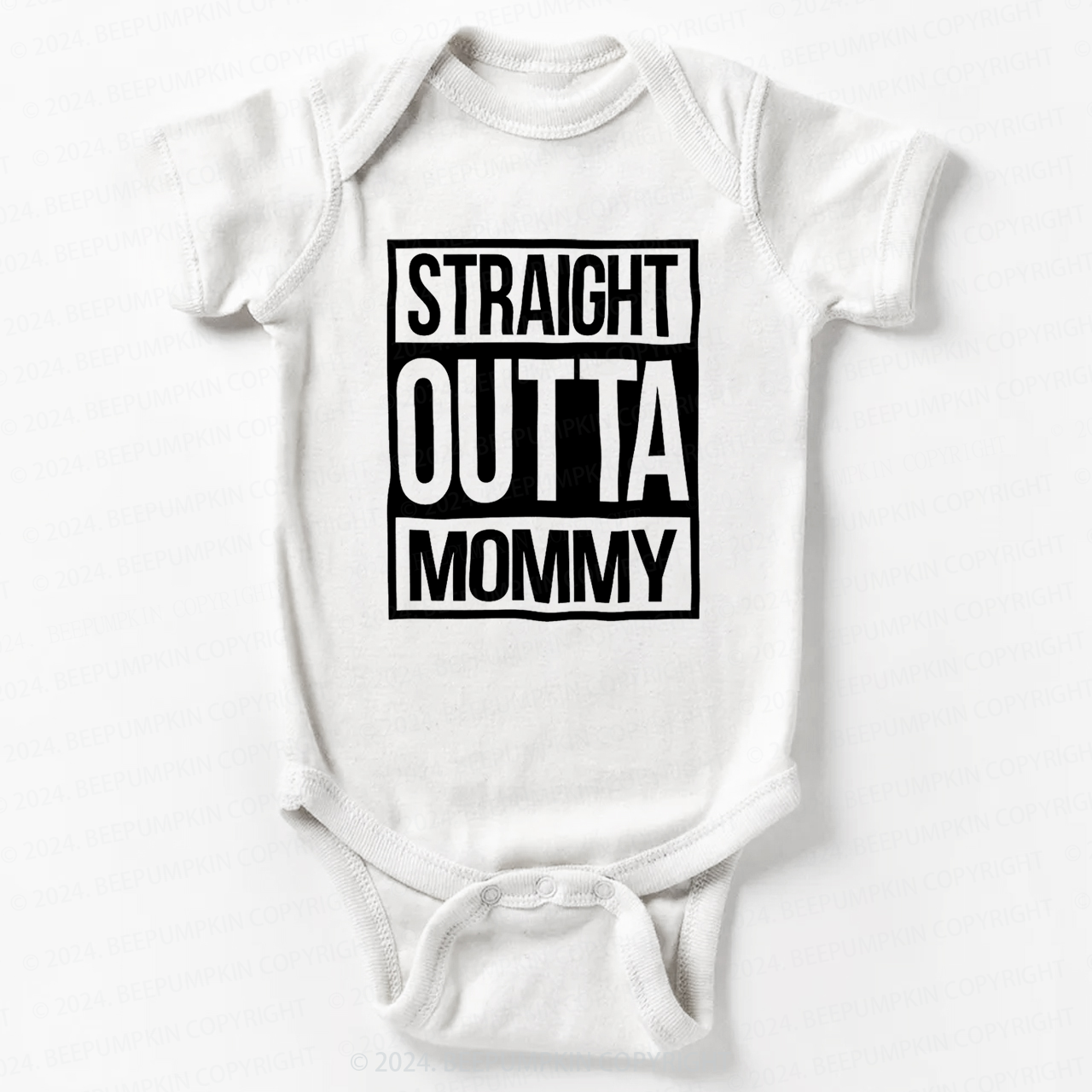 Straight Outta Mommy Bodysuit For Baby