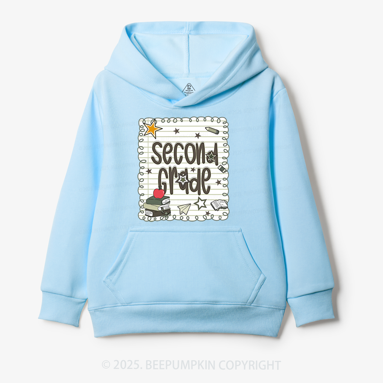 Personalized Starry School Days Kid's Hoodies Beepumpkin