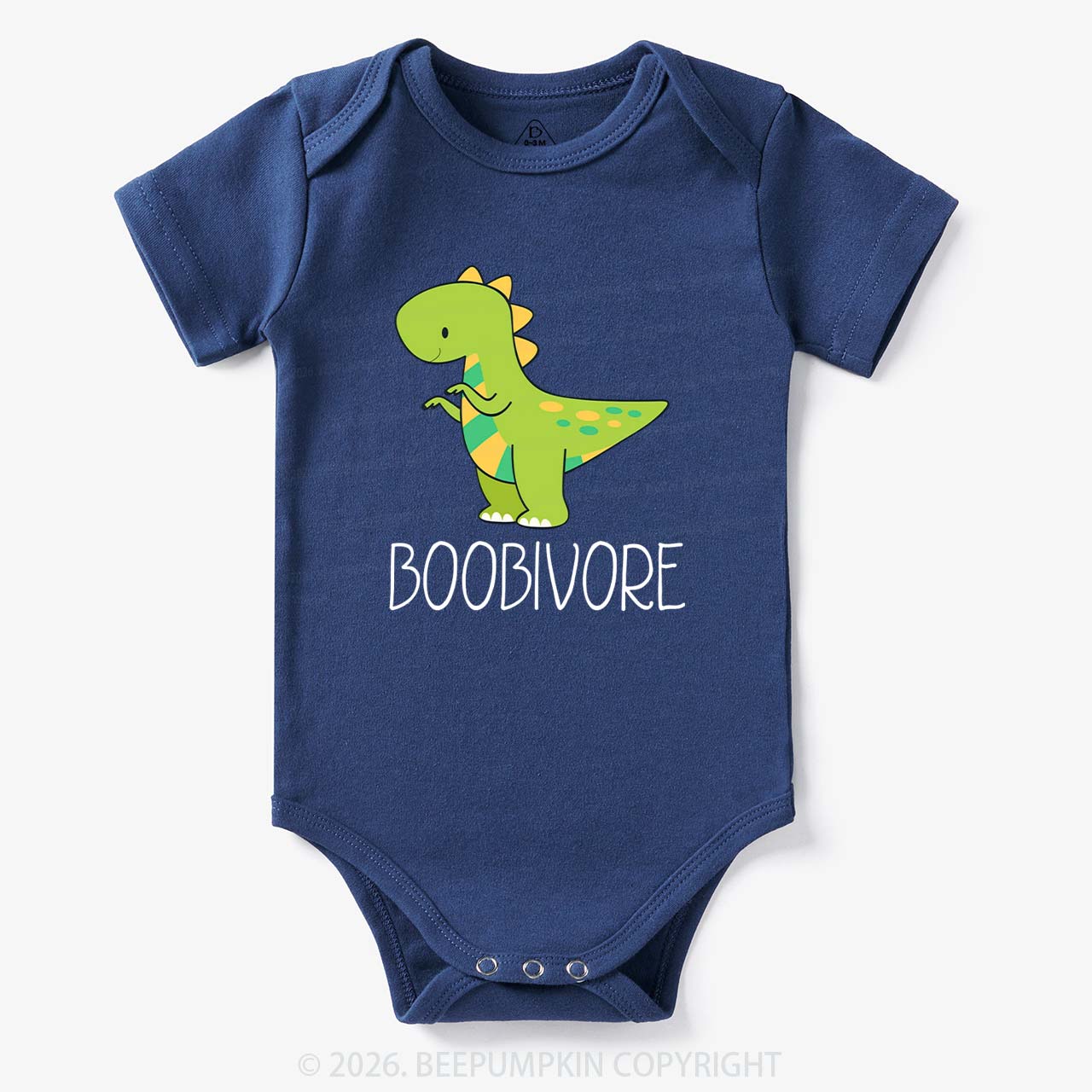 Funny Boobivore Dinosaur Bodysuit