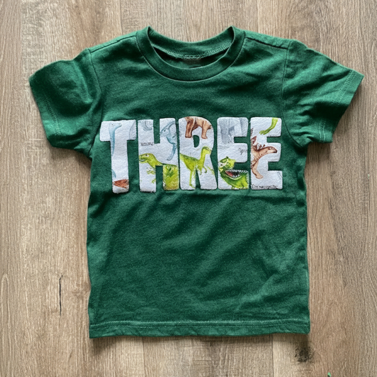 Personalized Dinosaur Birthday Toddler&Kid's Tees Beepumpkin