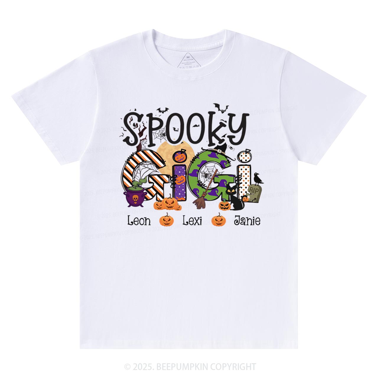 Personalized Spooky Gigi T-Shirts Beepumpkin