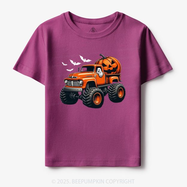 Halloween Truck Toddler&Kid's Tees Beepumpkin