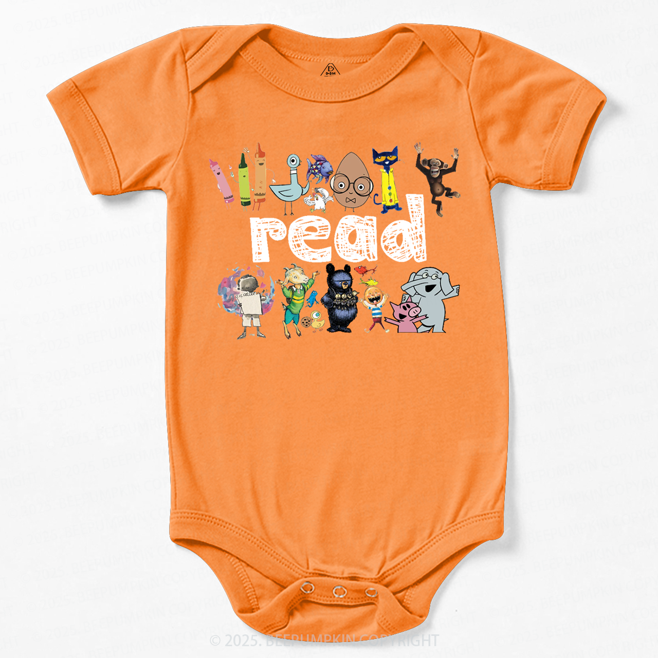 Read Children's Books Bodysuit Beepumpkin