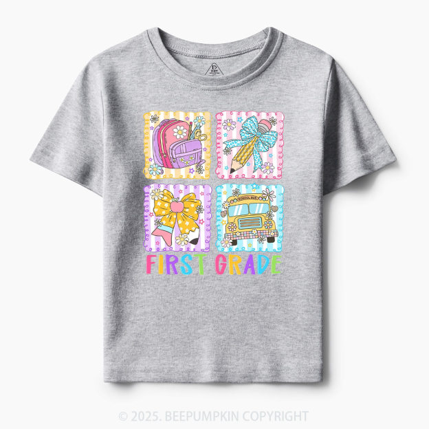 Learning Squares Toddler&Kid's Tees Beepumpkin