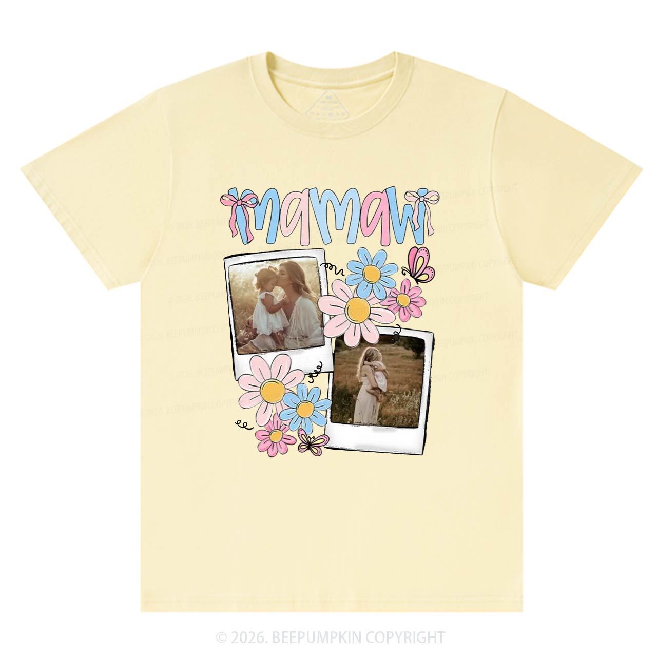 Personalized Photo Gift T-Shirt For Mom