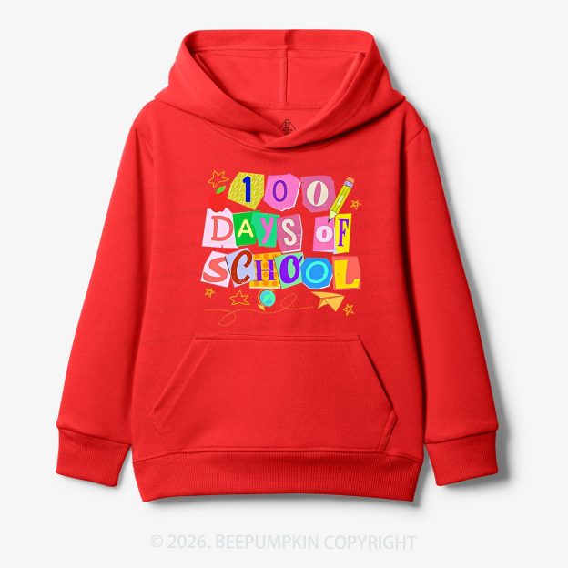 Crafty Classroom 100 Days Edition School Toddler&Kid's Hoodies