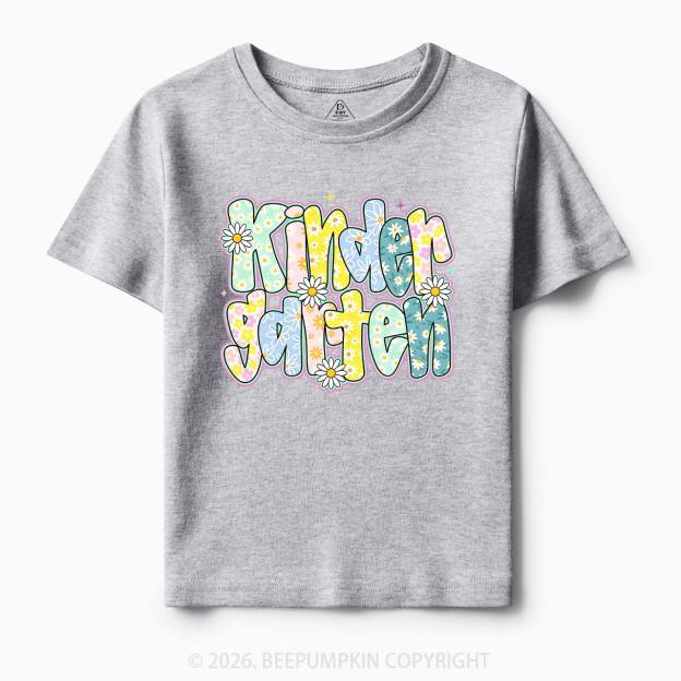 Preppy Daisy Grade Back to School Toddler&Kid's Tees