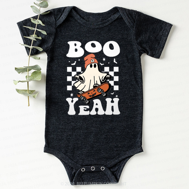 Halloween Ghost Boo Yeah Bodysuits