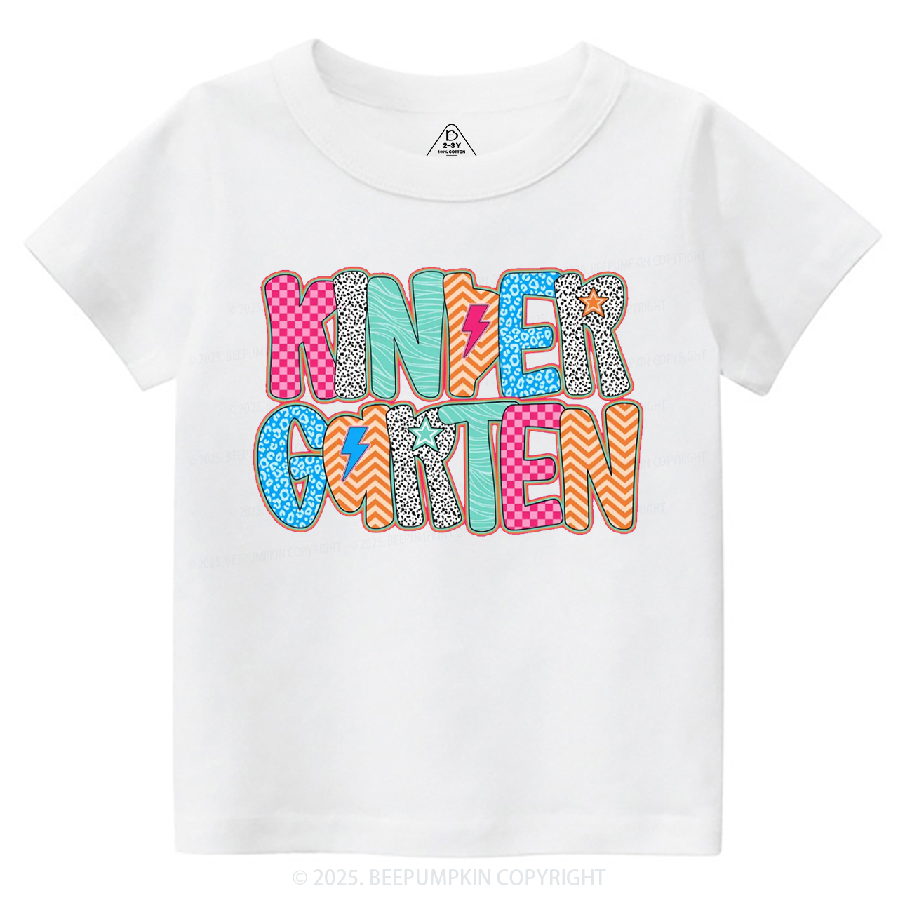 Personalized Spot Back To School Toddler&Kid's Tees Beepumpkin