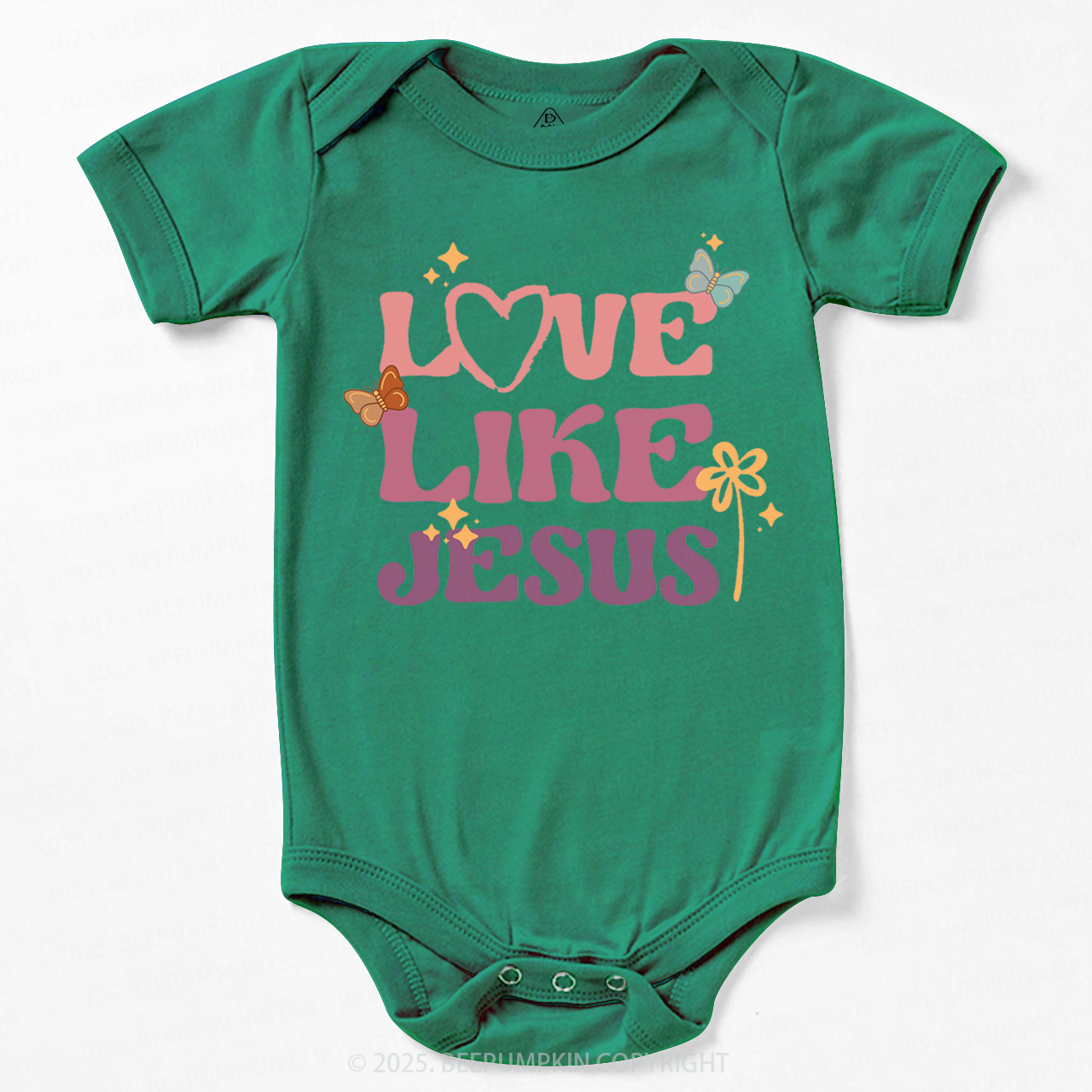 Love Like Jesus Bodysuit Beepumpkin