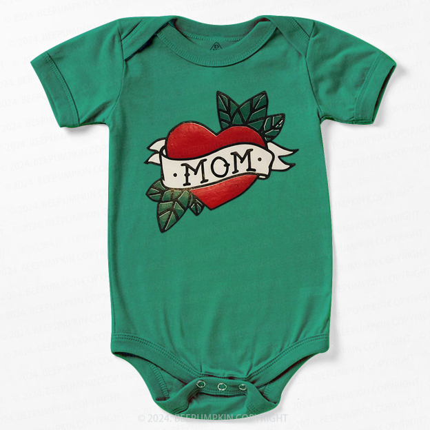 Fruit Hearts Mom Valentine's Day Bodysuit For Baby