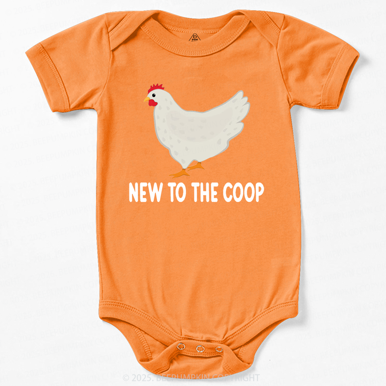 New To The Coop Bodysuit Beepumpkin
