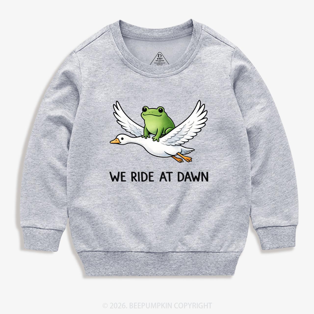 We Ride at Dawn Kid's Sweatshirt