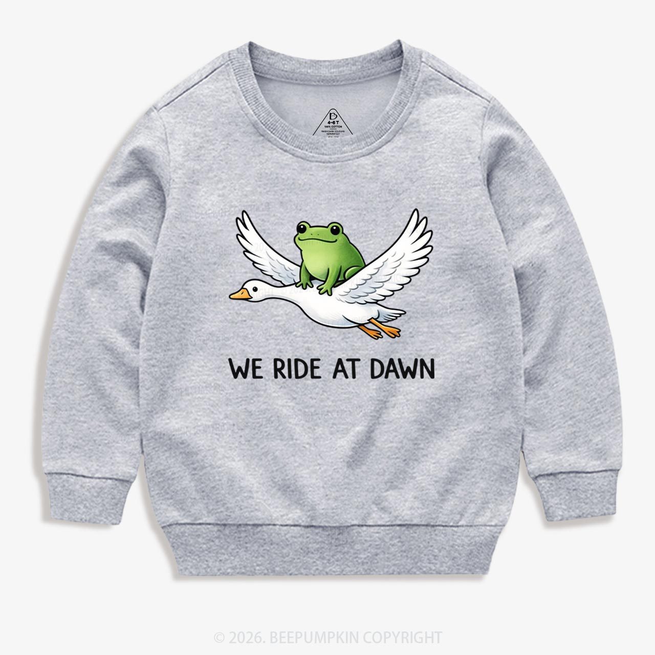We Ride at Dawn Kid's Sweatshirt