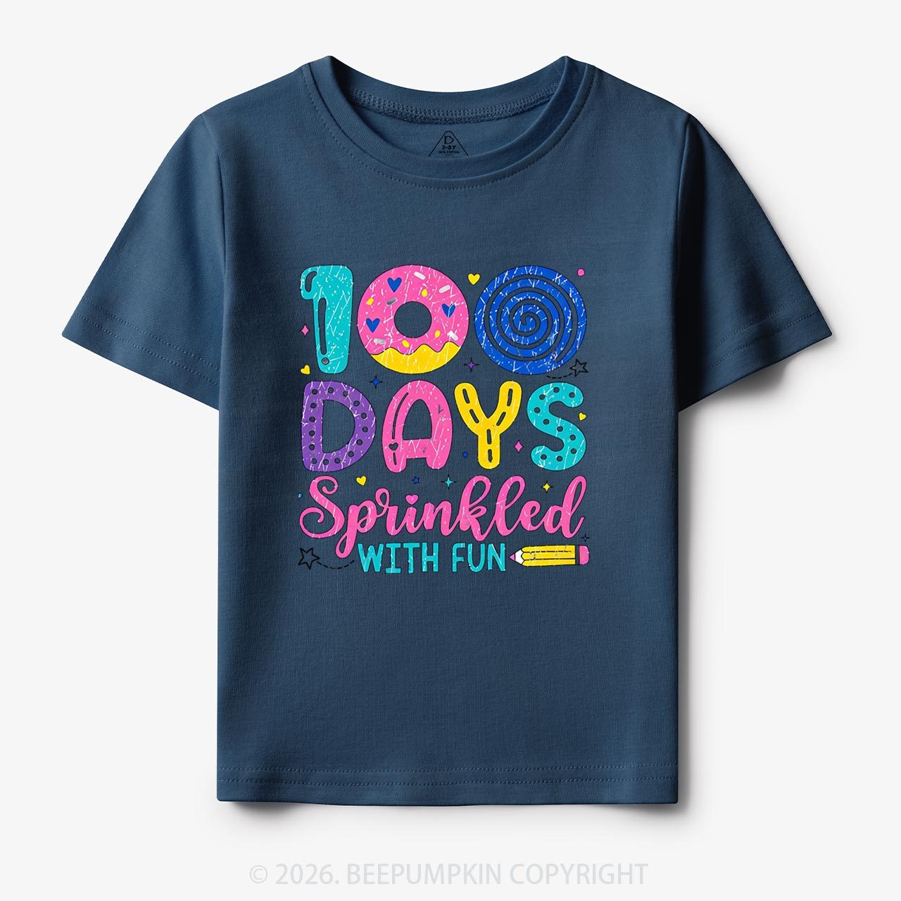 100 Days Sprinkled With Fun Toddler&Kid's Tees