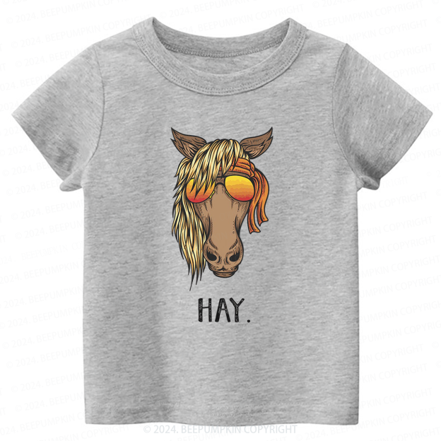Funny Hay Toddler&Kids Tees 